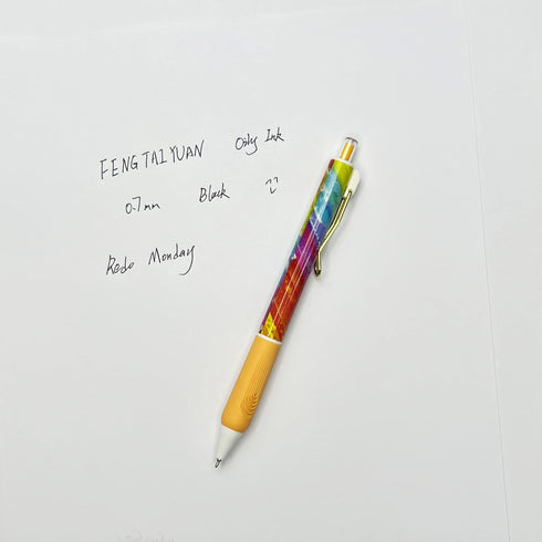 Fengtaiyuan Rd01Oily, 18 Count, Ballpoint Pens - Black Ink, 0.7mm, FIne Point, Writting Smooth (Black-Rd01OilyB)...