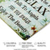 Putuo Decor Garden Sign, Decorative Outdoor Backyard Decor, Gift for Gardeners, 12x8 Inches Metal Sign (Garden Rules)...