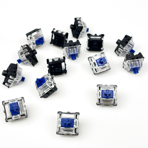 kutethy Gateron KS-22 RGB Optical Switches Pre-lubed for Optical Switches Mechanical Keyboard (70 Pcs,Optical Blue)...