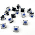 kutethy Gateron KS-22 RGB Optical Switches Pre-lubed for Optical Switches Mechanical Keyboard (70 Pcs,Optical Blue)...
