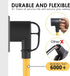 30 Amp to 110 RV Adapter Cord, NEMA 5-15P Male to TT-30R Female Electrical Power Dogbone with Grip Handle, Heavy Duty STW 10 Gauge for RV Trailer ...