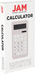 JAM PAPER Desktop Calculator - 10 Digit LCD Display - 3 3/4 x 6 3/4 Inches - White - Sold Individually...