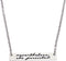 LParkin Nevertheless She Persisted Feminism Feminist Pantsuit Nation Solidarity Unity Political Affirmation Necklace (Bar-Necklace)...