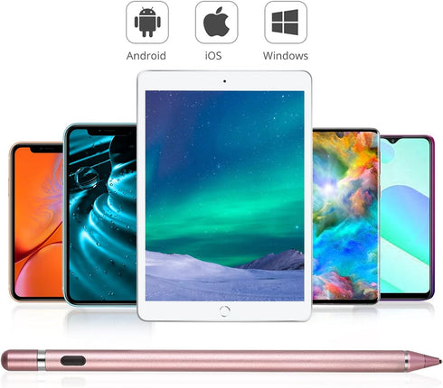 Active Stylus Pens for Touch Screens,Compatible for Apple iPhone iPad Android Phone &Tablets, for Drawing and Handwriting on Touch Screen Smartpho...
