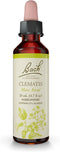 Bach Original Flower Remedies, Clematis for Focus and Concentration, Natural Homeopathic Flower Essence, Holistic Wellness and Stress Relief, Vega...