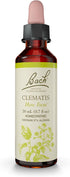 Bach Original Flower Remedies, Clematis for Focus and Concentration, Natural Homeopathic Flower Essence, Holistic Wellness and Stress Relief, Vega...