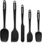 Silicone Spatula Set of 5 Spatulas Silicone Heat Resistant 446°F Kitchen Spatulas for Baking, Cooking and Mixing,Non Stick Cookware Food Grade, BP...