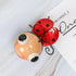 1 Pcs Metal Ladybug Statue Outdoor Insect Statue Home Patio Garden Ornament Park Lawn Decoration...