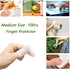 Gel Finger Protectors Finger Caps Silicone Fingertips Protection - Finger Cots Great for Trigger Finger, Finger Arthritis, Finger Cracking and Oth...