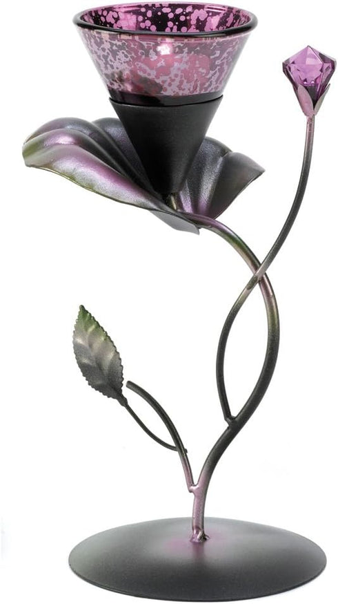Gifts & Decor Lilac Lily Pad Tealight Candleholder Centerpiece Stand...
