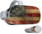 MightySkins Skin Compatible with Oculus Go Mobile VR - Vintage Flag | Protective, Durable, and Unique Vinyl Decal wrap Cover | Easy to Apply, Remo...