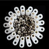 40pcs Game Console Motherboard Plastic Feet, L Shape Type PCB Board Spacer Mounting Feet with Screws, for Arcade Gaming Circuit Board Accessories ...