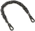 Unique Metal Bag Chains Purse Handles Shoulder Strap Replacement Accessories Charms for Handbags(Black 16 Inch)...