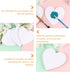 Healifty 6pcs Oil Painting Board Heart- Shaped Stretched Canvas Painting Canvas Panels Canvas Panels for Acrylic Painting Canvas Boards Artist Bla...