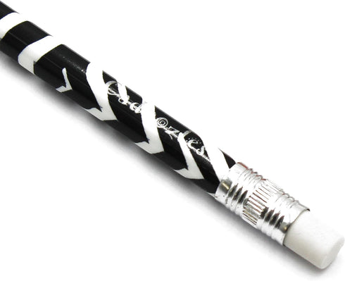 Zebra Cadoozle Mini Mechanical Pencil - 0.7mm Lead - Novelty Zebra & Cheetah Animal Print - Pack of 10...