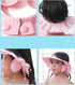 ITODA Baby Bath Shampoo Cap with Ear Protection Safe Bathing Visor Hat Soft Shower Wash Hair Adjustable Portable Shield for Children Kids...