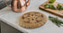 Handmade Wooden Trivet for Hot Dishes Plates & Pots Holder Hot Pad for Kitchen & Dining Table Decor Cookware Heat Resistant Rustic Decorative Carv...