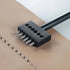 Leather Round Hole Punching Tool 3pcs Prong Punch Tool Set with 2/4/6 Prong Options for Precise Round Hole Punching DIY Leather craft?5MM?...