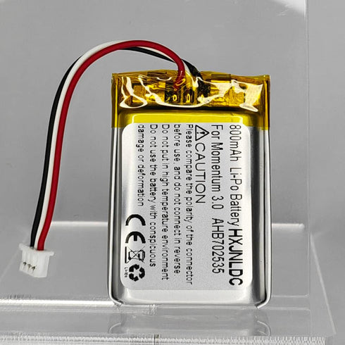 DC 3.7V 800mAh AHB702535PCT-01 Rechargeable Polymer Lithium Battery for Sennheiser Momentum 3.0 M3AEBT M3IETW Wireless Noise Cancelling Headphones...