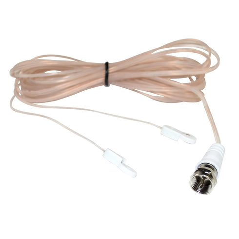 HQRP FM Antenna F-Type Connector Compatible with Tivoli Model One, Model 10, Model Two, Music System BT...