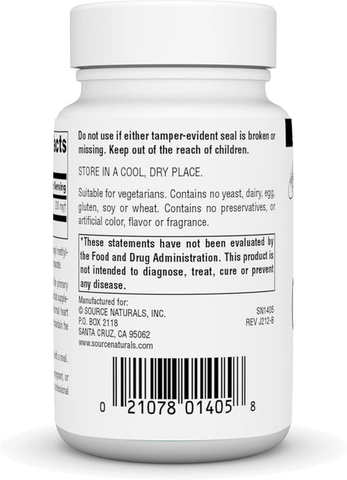 Source Naturals Coenzyme Q10, Antioxidant Support* for Energy Production, Heart Function Support, Antioxidant Protection and Healthy Gums, 200 mg ...