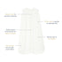 HALO SleepSack, 100% Cotton Wearable Blanket, Swaddle Transition Sleeping Bag, TOG 0.5, Cream, Small, 0-6 Months...