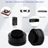 Preffair SP3918 Black Turntable Isolation Feet HiFi Fever Speaker Shock Absorber Pads Anti-Vibration Spikes with Ceramic Bead Nail for Audio Ampli...