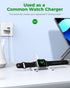 NEWQ Outdoor Power Bank for Apple Watch: Small Portable Magnetic Wireless Charger & Rechargeable 1800mAh Battery Powerbank for Charging iWatch Whe...