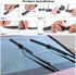 Car Frameless Windshield Wiper Blade Refills Rubber strips Pack of 2 (30 Inches)...