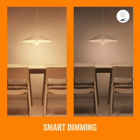 WiZ 60W A19 Tunable White LED Smart Bulb - Pack of 1 - E26- Indoor - Connects to Your Existing Wi-Fi - Control with Voice or App + Activate with M...