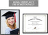 Golden State Art, 8.5x11 Picture Frame Certificate Document Frames with High Definition Real Glass, Wall & Tabletop Degree Frame for 8.5 x 11 Dipl...