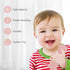 2Pack Silicone Baby Teething Toys, Soft Chew Toys with TV Remote Control Shape, Teether Early Educational Sensory Toy for Babies 3-12 Months Boys ...
