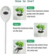 Soil Moisture Meter, 2 Pack Soil Moisture Monitor for House Plants, Soil Hygrometer Moisture Sensor for Indoor & Outdoor, Garden, Farm, Lawn Plant...