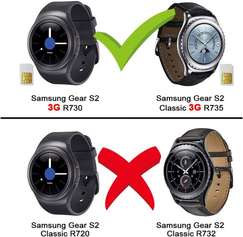 WUHAO for T-Mobile Samsung Galaxy Gear S2 Classic SM-R735T,Compatible with 3G R730,R730A,R730V,R735,R735A,R735T,R600 Replacement Battery, EB-BR730...
