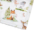 BORITAR Baby Blanket for Boys Girls Super Soft Double Layer Minky with Dotted Backing, Lovely Woodland Animal Design Blanket for Toddler Newborn 3...