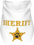 Costume Accessory Set Pet Dog Bandana,Costume Accessory Set Pet,for Halloween Christmas Cosplay Role Play Party (Sheriff-White)...