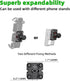 FANAUE Universal Phone Holder with Shock Absorber Detachable B Size 1" Ball for RAM Mounts (SA-01)......