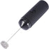 Stainless Steel Egg Blender, Milk Frother, Handheld Whipped Cream Coffees, Smoothies For Home Kitchen(Black)...