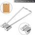 5 Pcs Easel Back, Iron Picture Frame Easel Back, Photo Frame Easel Back Stand with Screws & Screwdriver (Silver)...