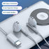 USB C Headphone, USB Type C Wired in-Ear HiFi Digital Earphones with Mic Stereo Bass Noise Canceling Earbuds Compatible with iPhone 15/15Pro, Gala...