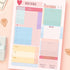 Transparent Sticky Notes, 860 Pcs Waterproof Clear Sticky Notes, Clear Notes Transparent for Bible Study Supplies, Office School Supplies, Book An...