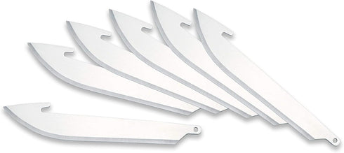 OUTDOOR EDGE 3.5" RazorSafe Replacement Knife Blades, 6 Pieces...
