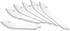 OUTDOOR EDGE 3.5" RazorSafe Replacement Knife Blades, 6 Pieces...