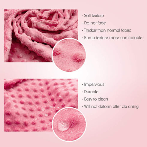 Baby Changing Pad Cover, Super Soft Plush Dot Diaper Changing Table Covers for Baby Girls and Boys, Ultra Comfortable, Safe for Babies, Fit 32"/34...