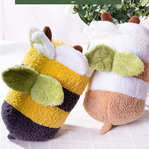 12 Inch Bee Plush Toy, Cuddly Bee Pillow ?Soft Honeybee Hugging Pillows Plush Doll Gift for Kids Birthday Party,Christmas,Valentine...