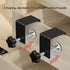 JEEJINYAN® 4 Pcs C Clamps, Drawer Front Installation Clamps, Cold-Rolled Steel Clamps for Woodworking, Can Be Used as Door Installation Tools and ...