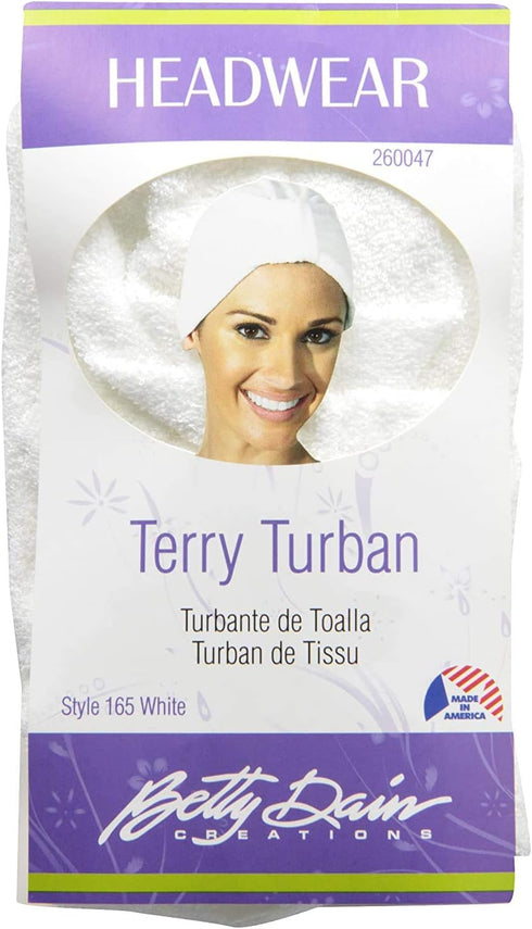 Betty Dain Women's Turban, White...
