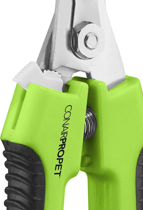 CONAIRPROPET Nail Clipper for Dogs with Stainless Steel Blades, Ideal for Small Dog Breeds,Yellow...