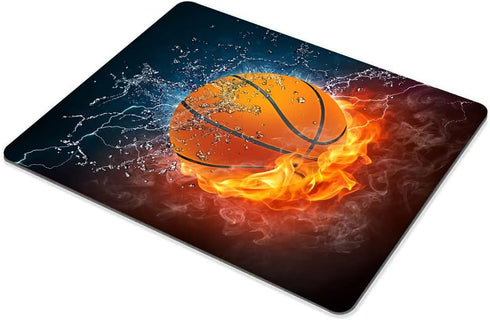 Water and Fire Balls Marble Mouse pad Customized Mousepad Non-Slip Rubber Base Mouse Pads for Computers Laptop Office Desk Accessories Mouse pad...
