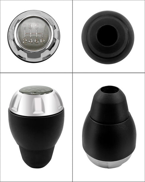 Car Gear Shift Knob Replace 68085312AB Fit for Jeep Wrangler JK 2011 2012 2013 2014 2015 2016 2017 2018 6 Speed Manual Transmission Shift Knob...
